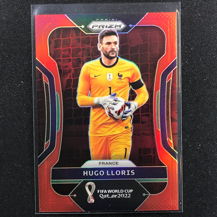 2022 Prizm FIFA World Cup Qatar HUGO LLORIS Red /399 #98