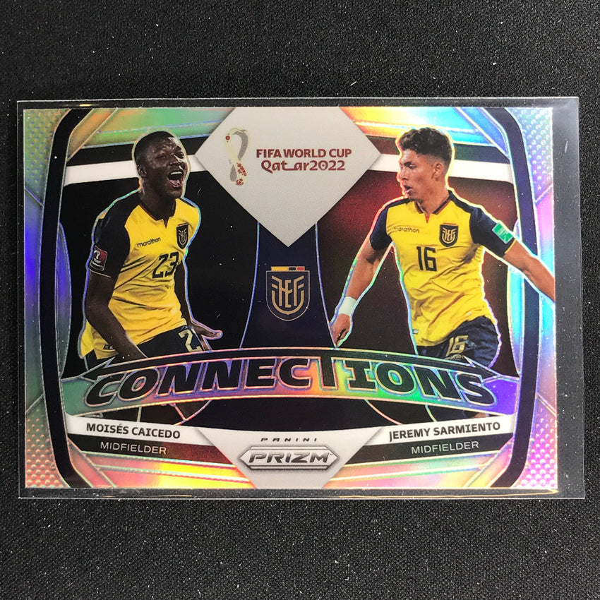 2022 Prizm FIFA World Cup Qatar JEREMY SARMIENTO CAICEDO Connections Silver #4