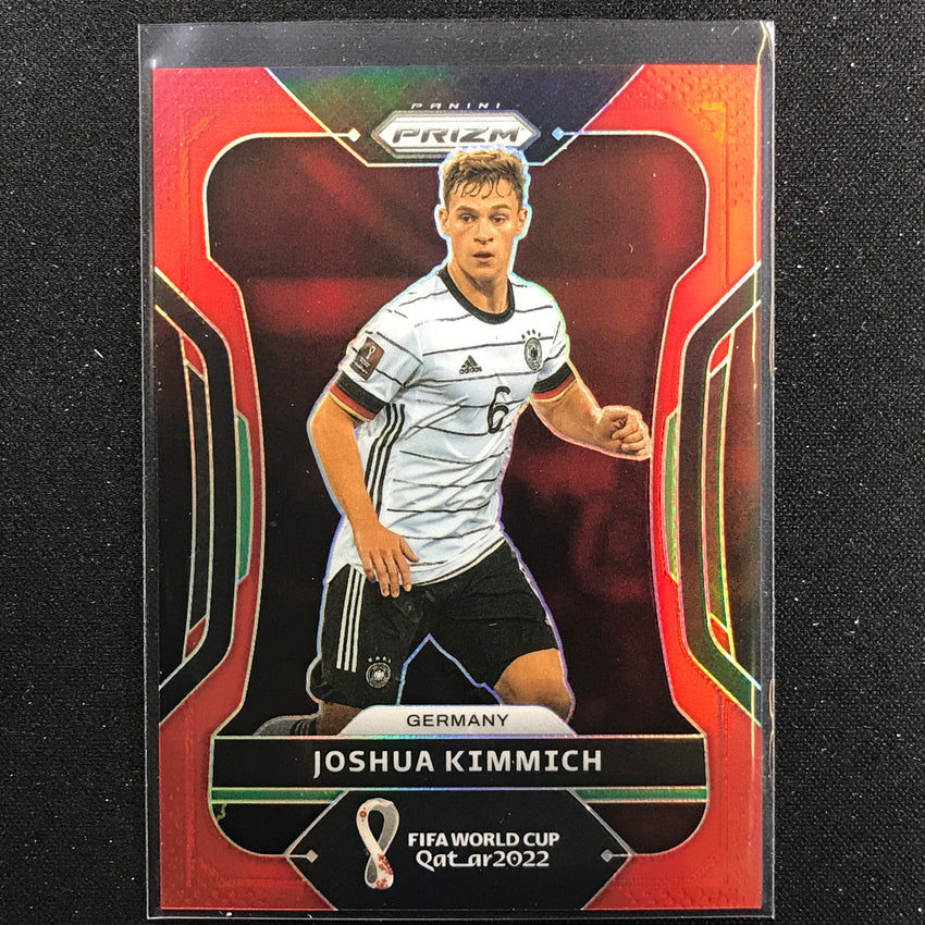 2022 Prizm FIFA World Cup Qatar JOSHUA KIMMICH Red /399 #109