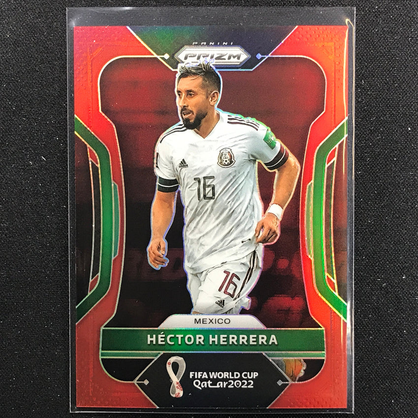 2022 Prizm FIFA World Cup Qatar HECTOR HERRERA Red /399 #147