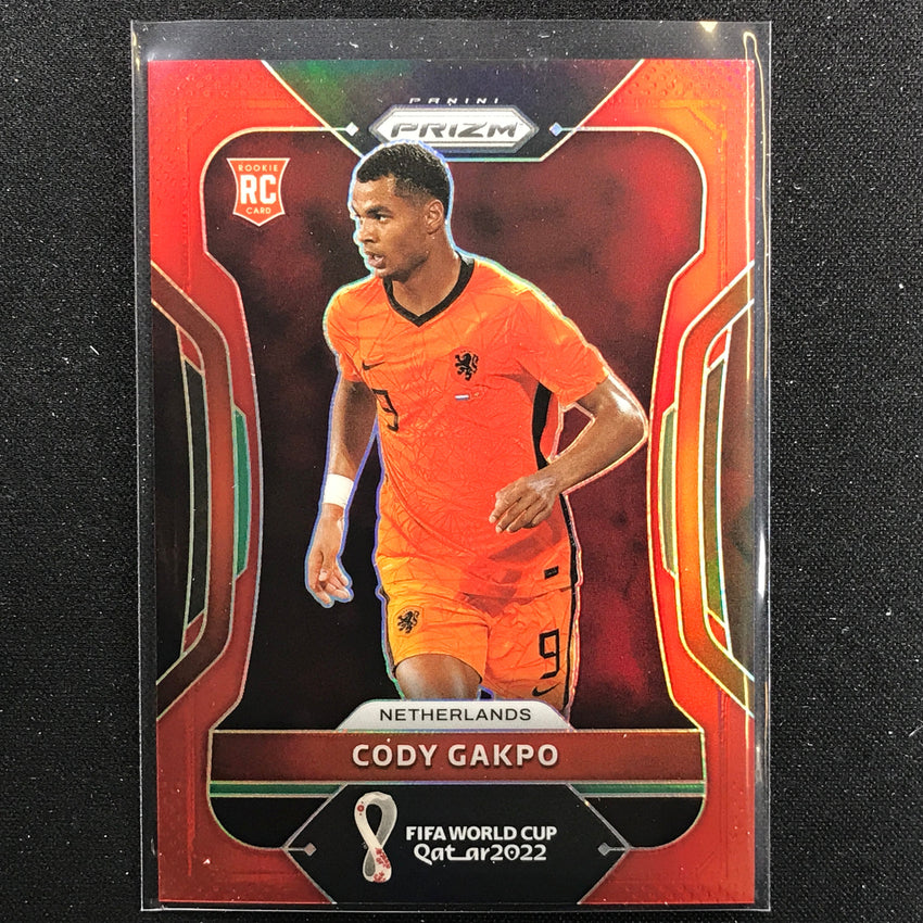 2022 Prizm Fifa World Cup Qatar Cody Gakpo Rookie Red /399 No 153