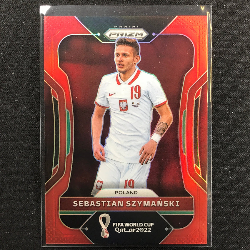 2022 Prizm Fifa World Cup Qatar Sebastian Szymanski Red /399 No 171