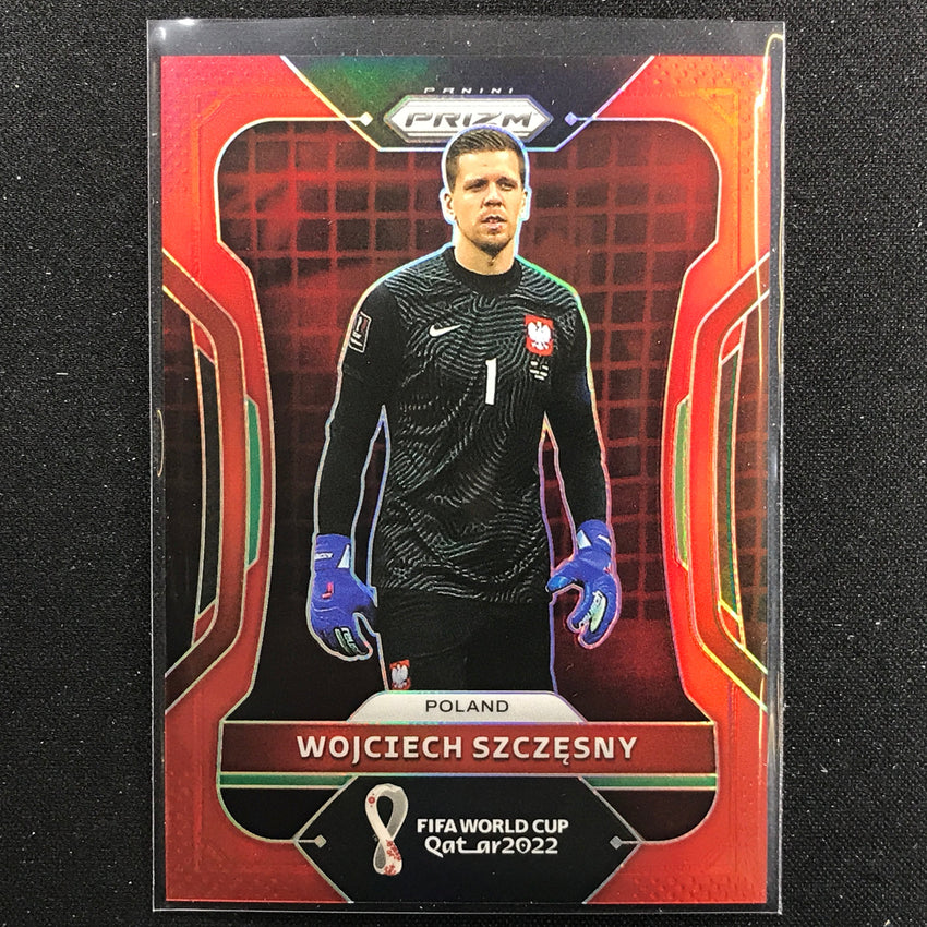 2022 Prizm FIFA World Cup Qatar WOJCIECH SZCZESNY Red /399 #172