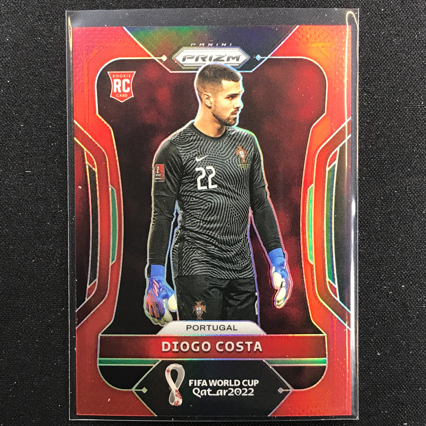 2022 Prizm Fifa World Cup Qatar Diogo Costa Rookie Red /399 No 176