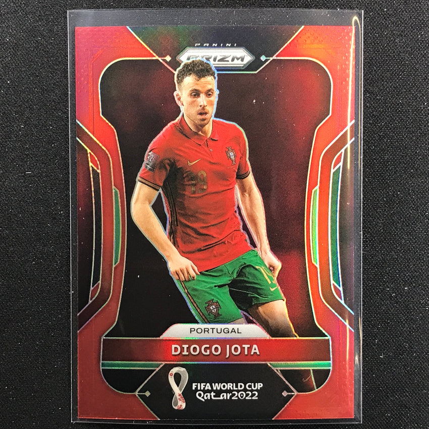 2022 Prizm FIFA World Cup Qatar DIOGO JOTA Red /399 #177