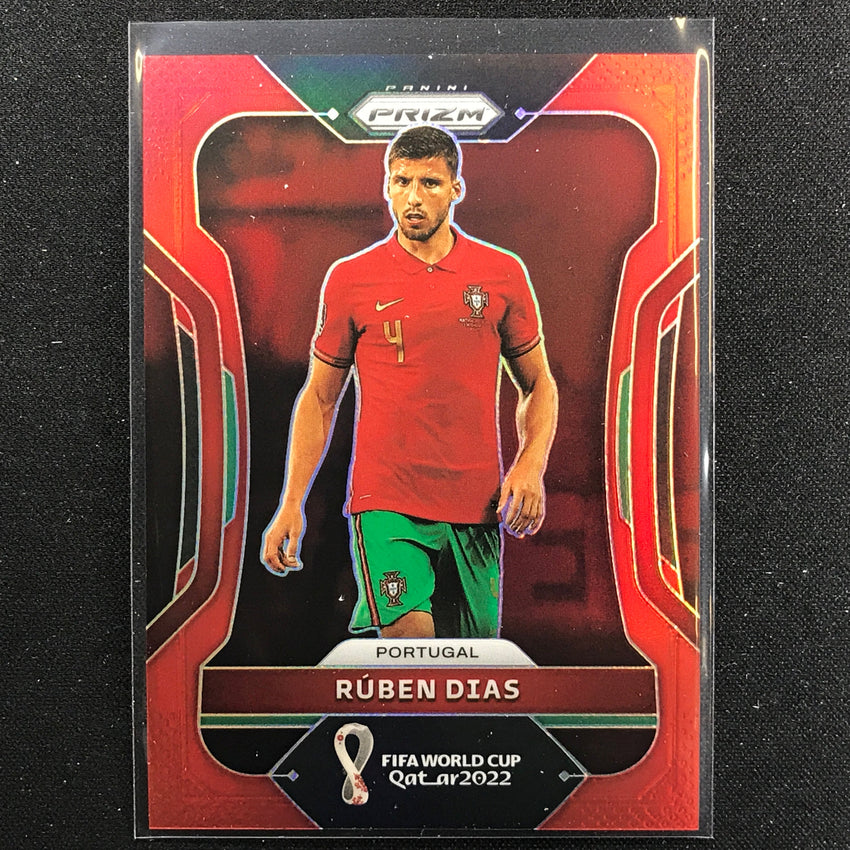 2022 Prizm FIFA World Cup Qatar RUBEN DIAS Red /399 #183