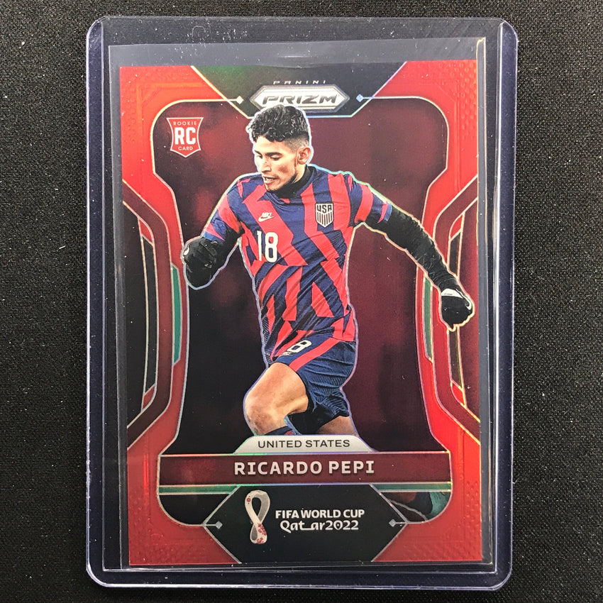 2022 Prizm FIFA World Cup Qatar RICARDO PEPI Rookie Red /399 #205