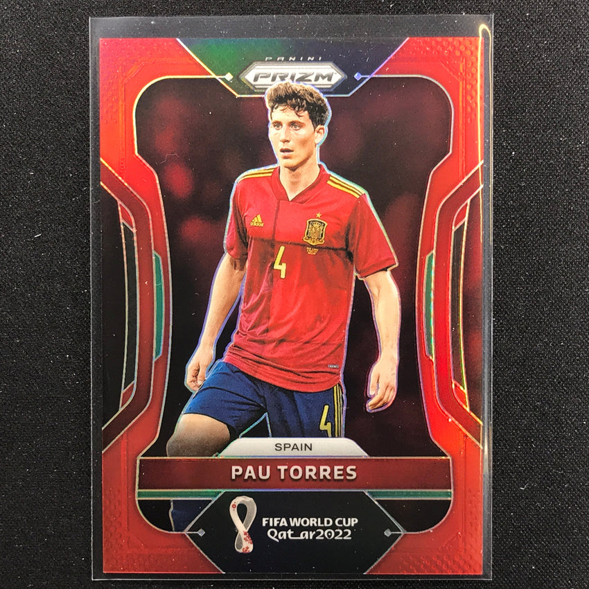 2022 Prizm FIFA World Cup Qatar PAU TORRES Red /399 #225
