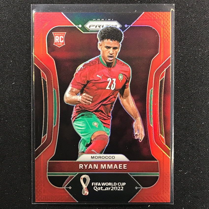 2022 Prizm FIFA World Cup Qatar RYAN MMAEE Rookie Red /399 #241