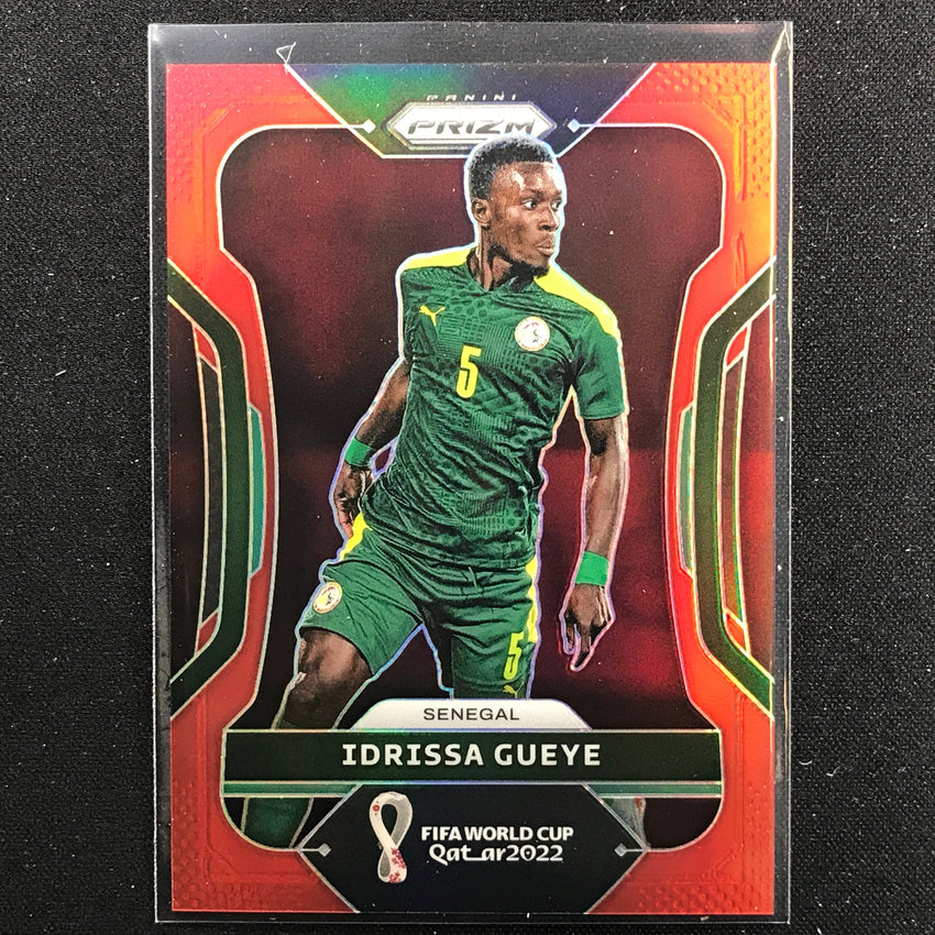 2022 Prizm FIFA World Cup Qatar IDRISSA GUEYE Red /399 #248