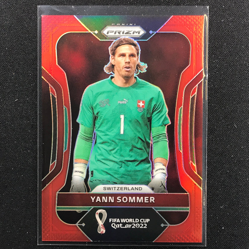 2022 Prizm FIFA World Cup Qatar YANN SOMMER Red /399 #272