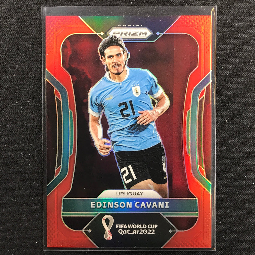 2022 Prizm FIFA World Cup Qatar EDINSON CAVANI Red /399 #274