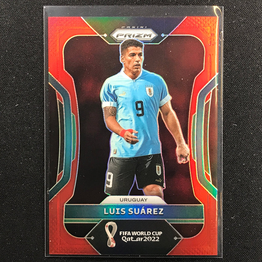 2022 Prizm Fifa World Cup Qatar Luis Suarez Red /399 No 280