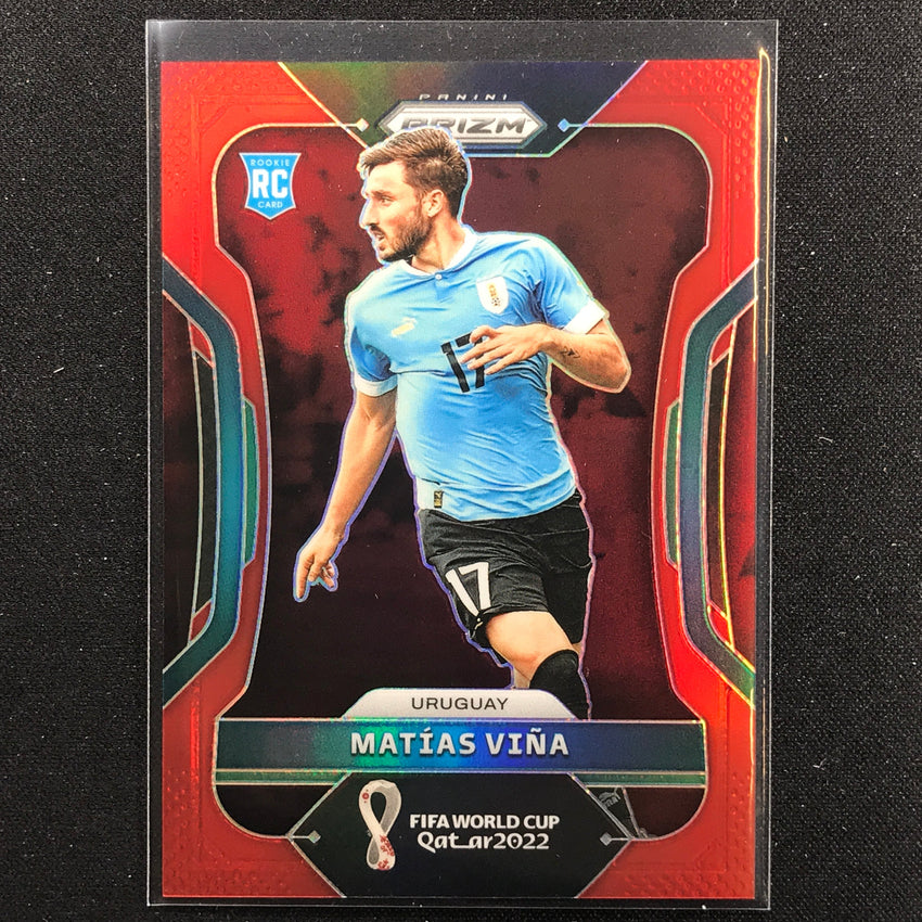 2022 Prizm FIFA World Cup Qatar MATIAS VINA Rookie Red /399 #281