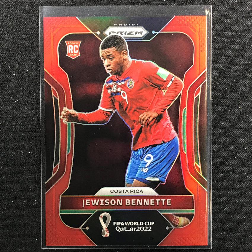 2022 Prizm FIFA World Cup Qatar JEWISON BENNETTE Rookie Red /399 #292