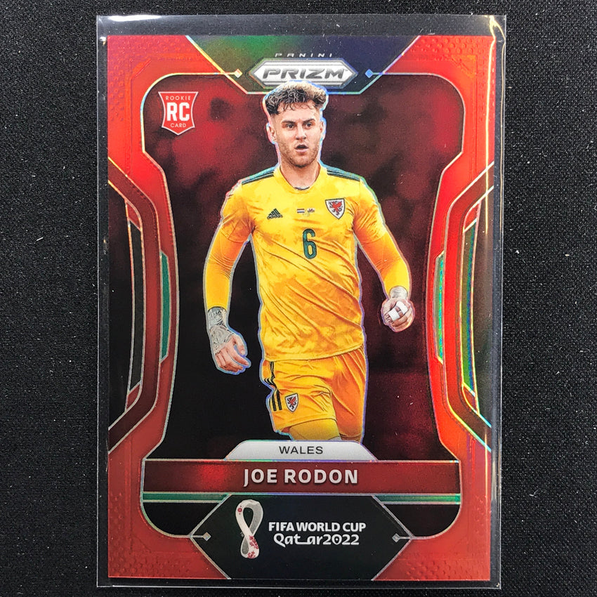 2022 Prizm FIFA World Cup Qatar JOE RODON Rookie Red /399 #300