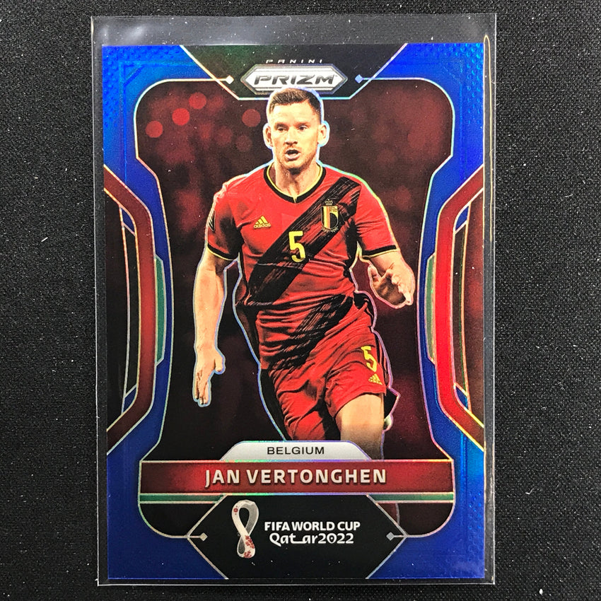 2022 Prizm FIFA World Cup Qatar JAN VERTONGHEN Blue /299 #17