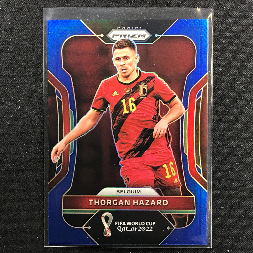 2022 Prizm Fifa World Cup Qatar Thorgan Hazard Blue /299 No 22