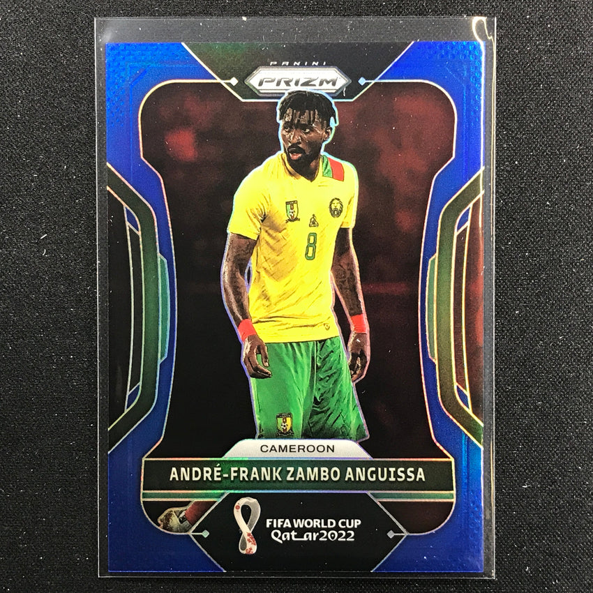 2022 Prizm FIFA World Cup Qatar ANDRE-FRANK ZAMBO ANGUISSA Blue /299 #38