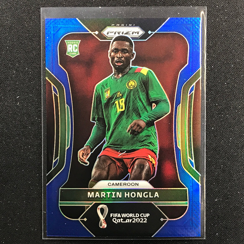 2022 Prizm FIFA World Cup Qatar MARTIN HONGLA Rookie Blue /299 #42