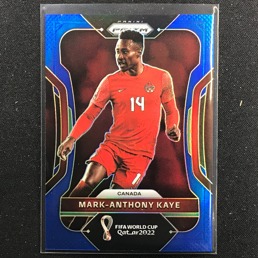 2022 Prizm Fifa World Cup Qatar Mark-anthony Kaye Blue /299 No 51