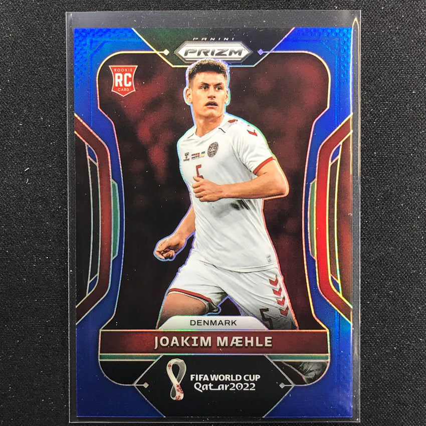 2022 Prizm FIFA World Cup Qatar JOAKIM MAEHLE Rookie Blue /299 #70