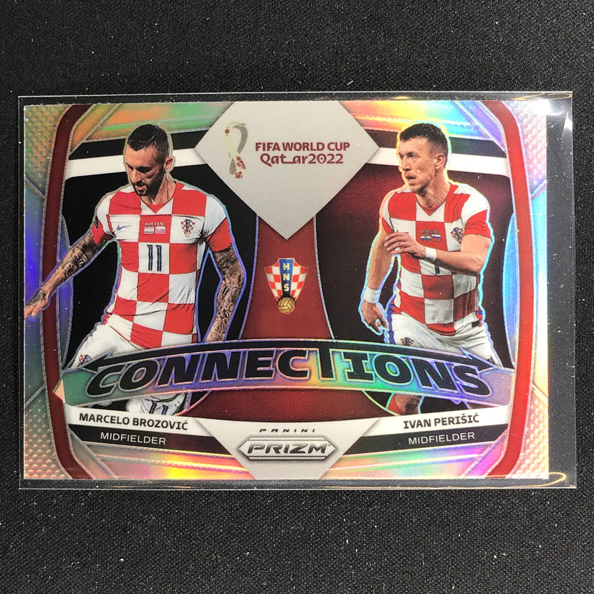 2022 Prizm FIFA World Cup Qatar IVAN PERISIC BROZOVIC Connections Silver #23