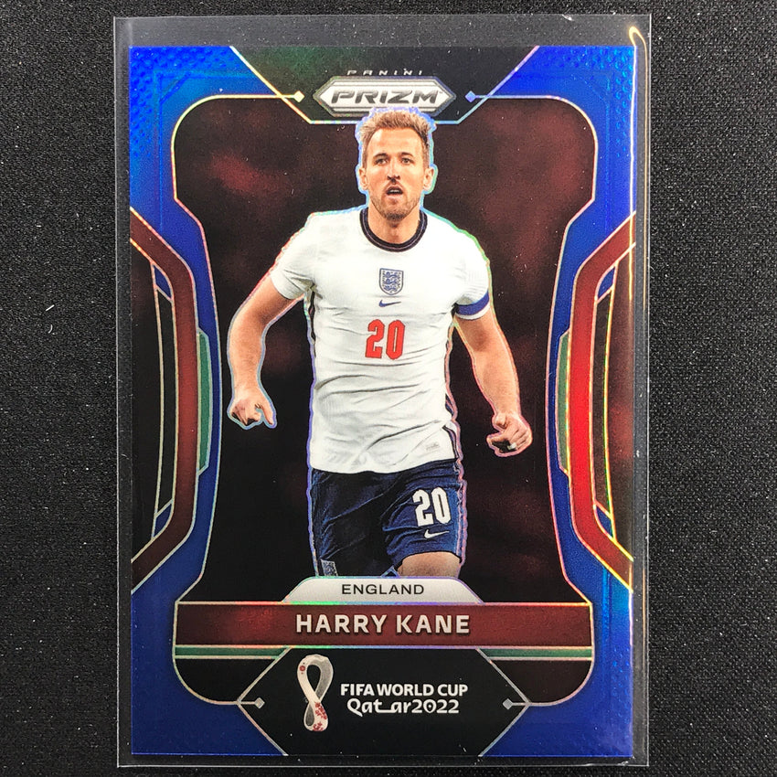 2022 Prizm Fifa World Cup Qatar Harry Kane Blue /299 No 86