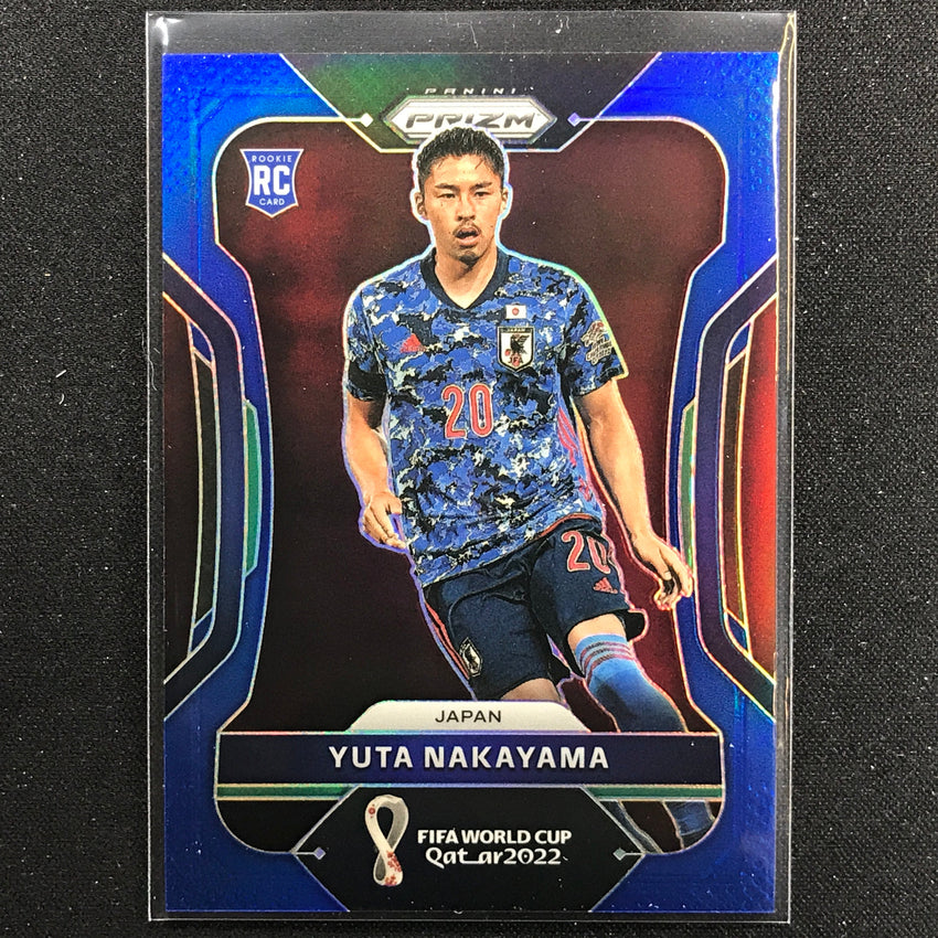 2022 Prizm Fifa World Cup Qatar Yuta Nakayama Rookie Blue /299 No 126