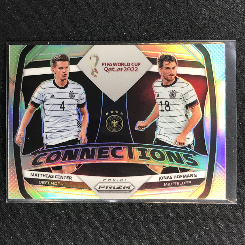 2022 Prizm FIFA World Cup Qatar HOFMANN MATTHIAS GINTER Connections Silver #25