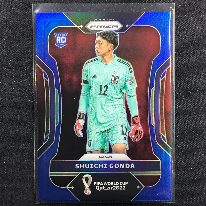 2022 Prizm FIFA World Cup Qatar SHUICHI GONDA Rookie Blue /299 #131