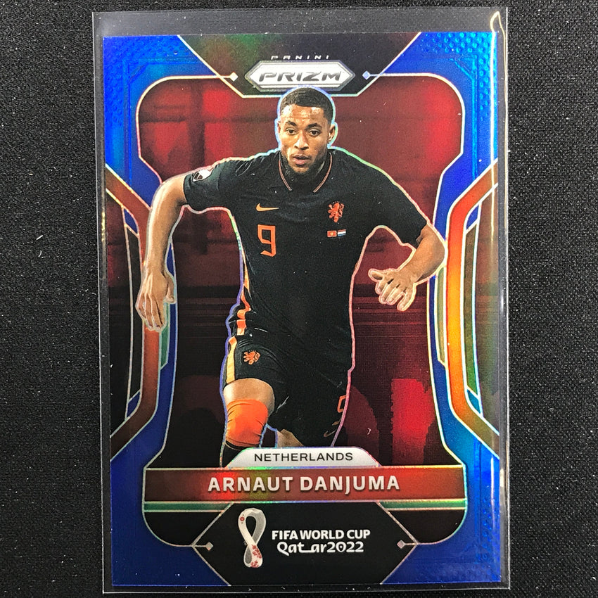 2022 Prizm FIFA World Cup Qatar ARNAUT DANJUMA Blue /299 #152