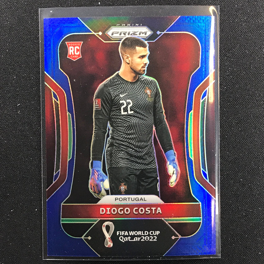 2022 Prizm Fifa World Cup Qatar Diogo Costa Rookie Blue /299 No 176