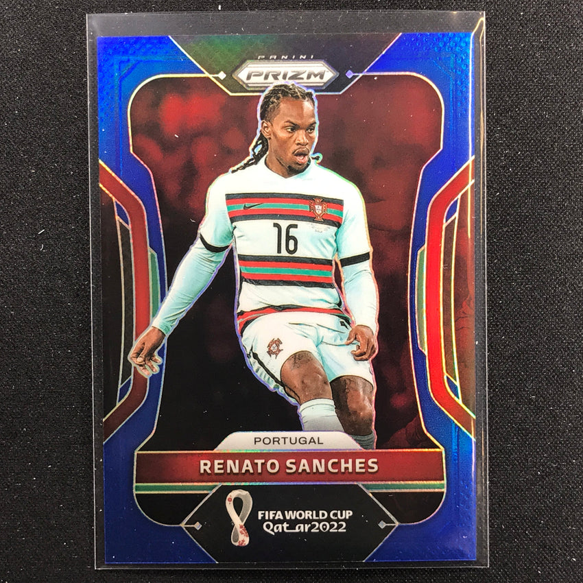 2022 Prizm FIFA World Cup Qatar RENATO SANCHES Blue /299 #182