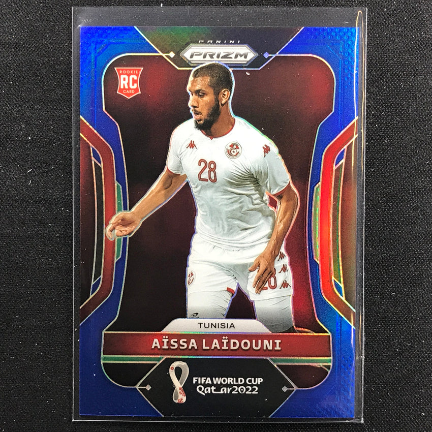 2022 Prizm FIFA World Cup Qatar AISSA LAIDOUNI Rookie Blue /299 #191