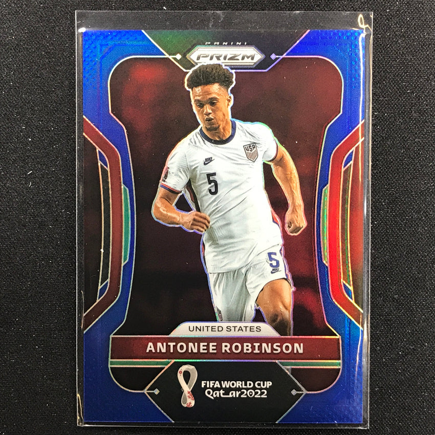 2022 Prizm FIFA World Cup Qatar ANTONEE ROBINSON Blue /299 #199