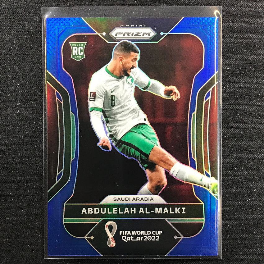 2022 Prizm FIFA World Cup Qatar ABDULELAH AL-MALKI Rookie Blue /299 #211