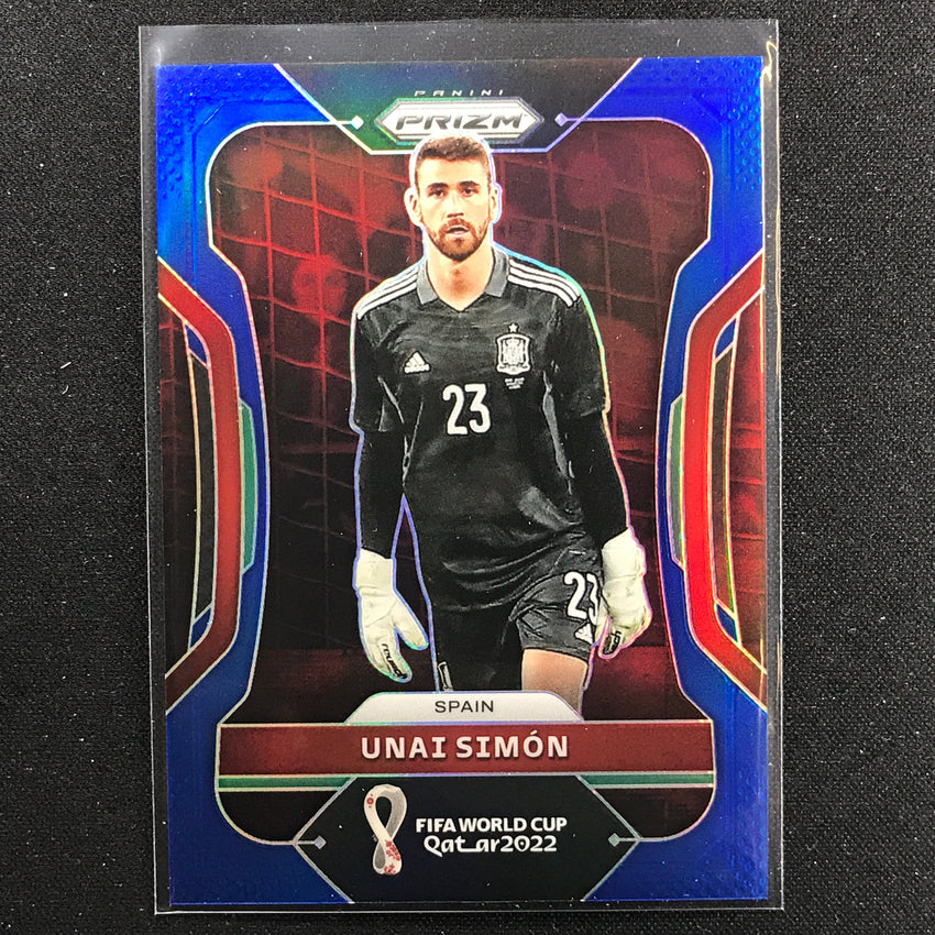 2022 Prizm FIFA World Cup Qatar UNAI SIMON Blue /299 #228