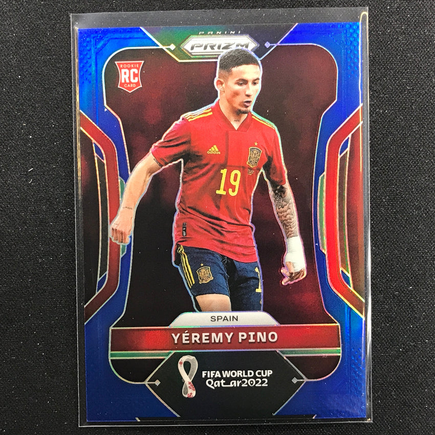 2022 Prizm Fifa World Cup Qatar Yeremy Pino Rookie Blue /299 No 229