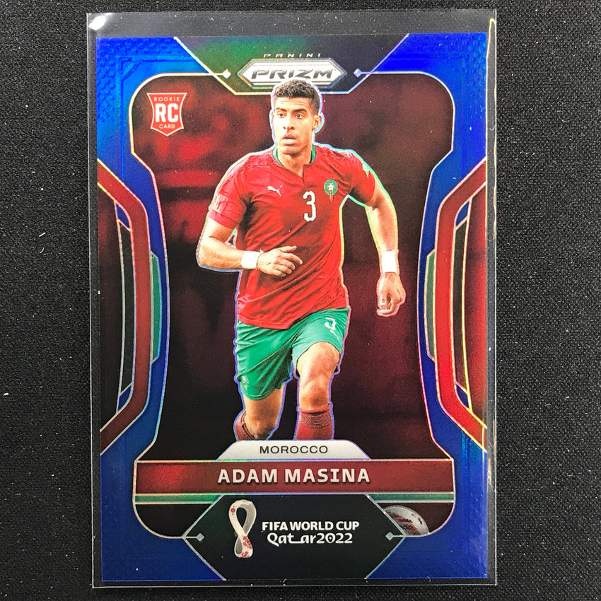 2022 Prizm FIFA World Cup Qatar ADAM MASINA Rookie Blue /299 #237
