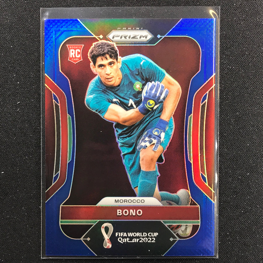 2022 Prizm Fifa World Cup Qatar Bono Rookie Blue /299 No 238