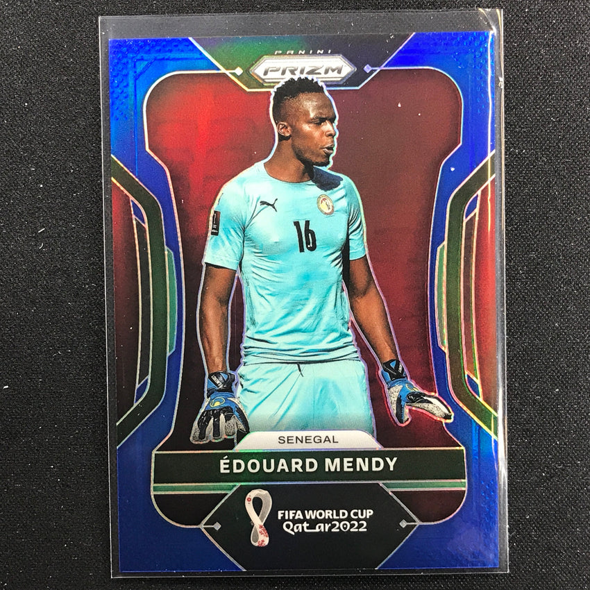 2022 Prizm FIFA World Cup Qatar EDOUARD MENDY Blue /299 #247