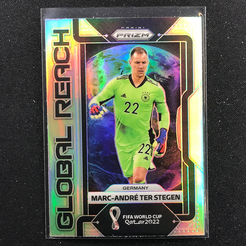 2022 Prizm FIFA World Cup Qatar MARC-ANDRE TER STEGEN Global Reach Silver #2