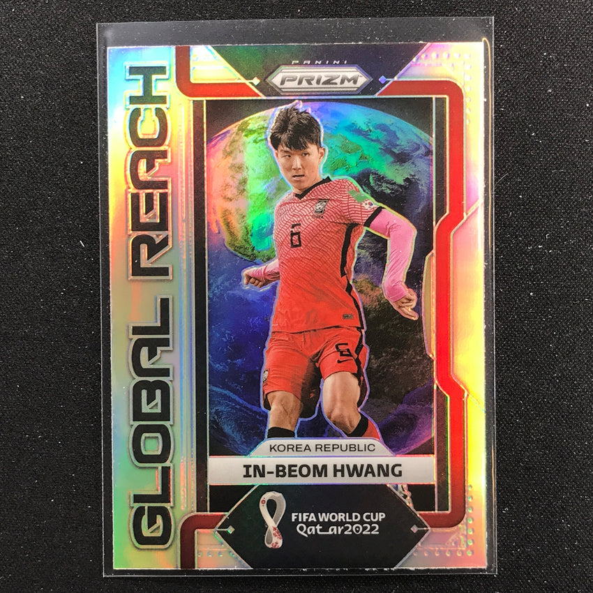 2022 Prizm FIFA World Cup Qatar IN-BEOM HWANG Global Reach Silver #6