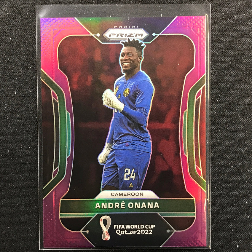 2022 Prizm FIFA World Cup Qatar ANDRE ONANA Purple 15/199 #37