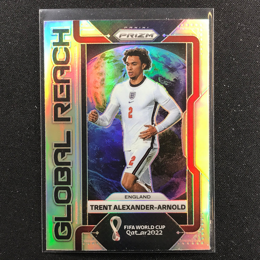 2022 Prizm Fifa World Cup Qatar Trent Alexander-arnold Global Reach Silver No 7