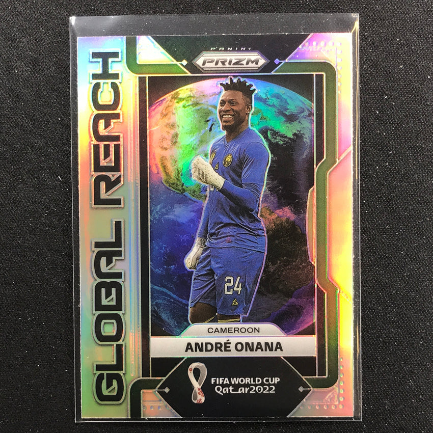 2022 Prizm FIFA World Cup Qatar ANDRE ONANA Global Reach Silver #9