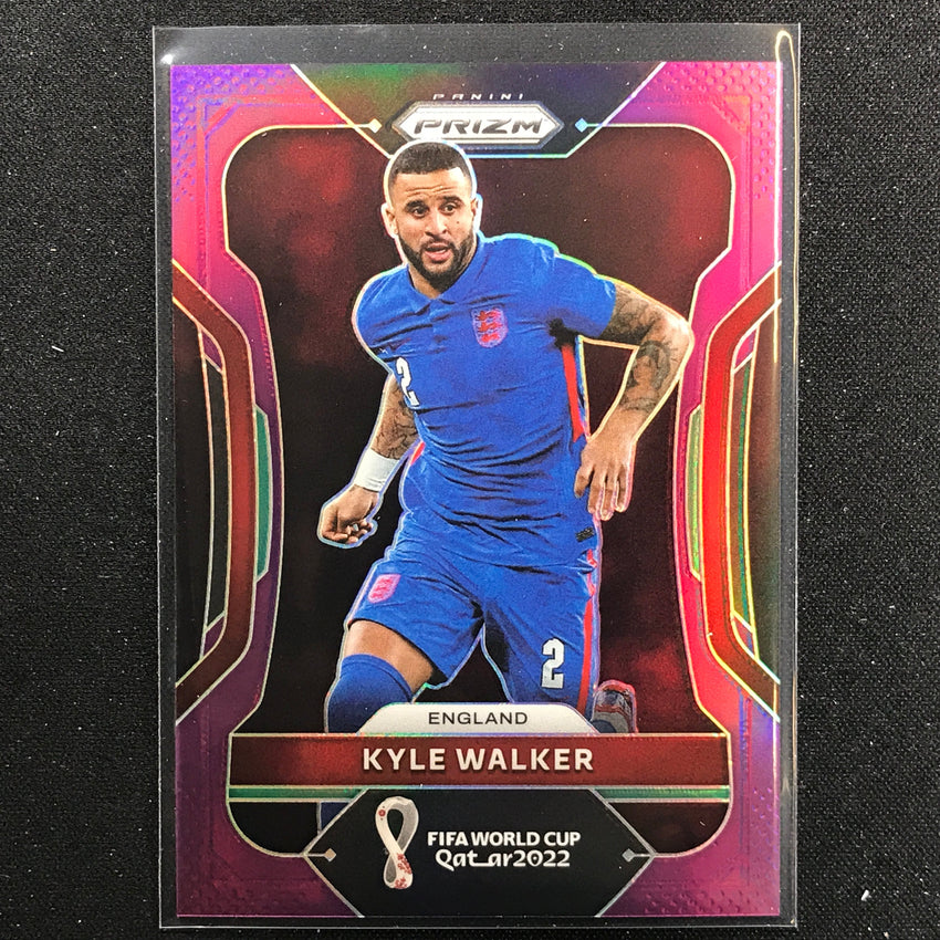 2022 Prizm FIFA World Cup Qatar KYLE WALKER Purple 79/199 #91