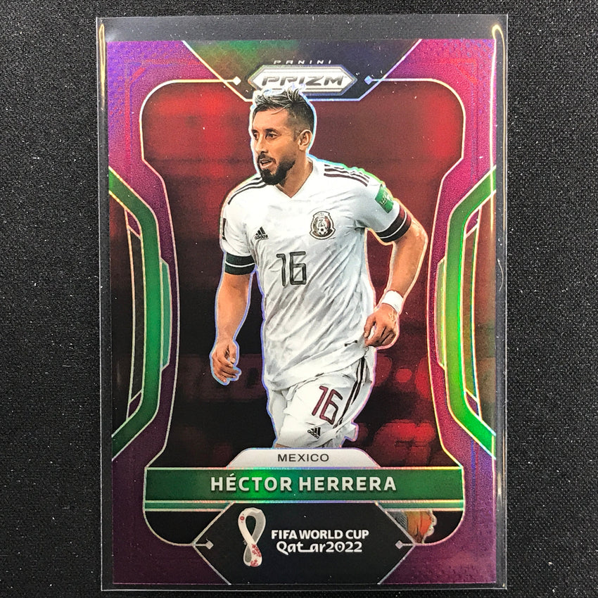 2022 Prizm FIFA World Cup Qatar HECTOR HERRERA Purple 194/199 #147