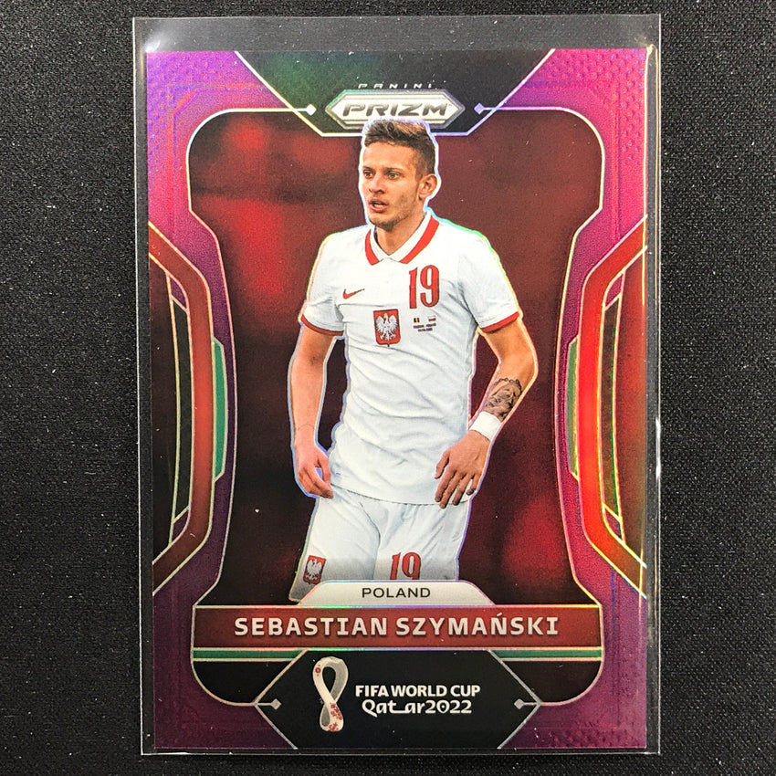 2022 Prizm Fifa World Cup Qatar Sebastian Szymanski Purple 114/199 No 171